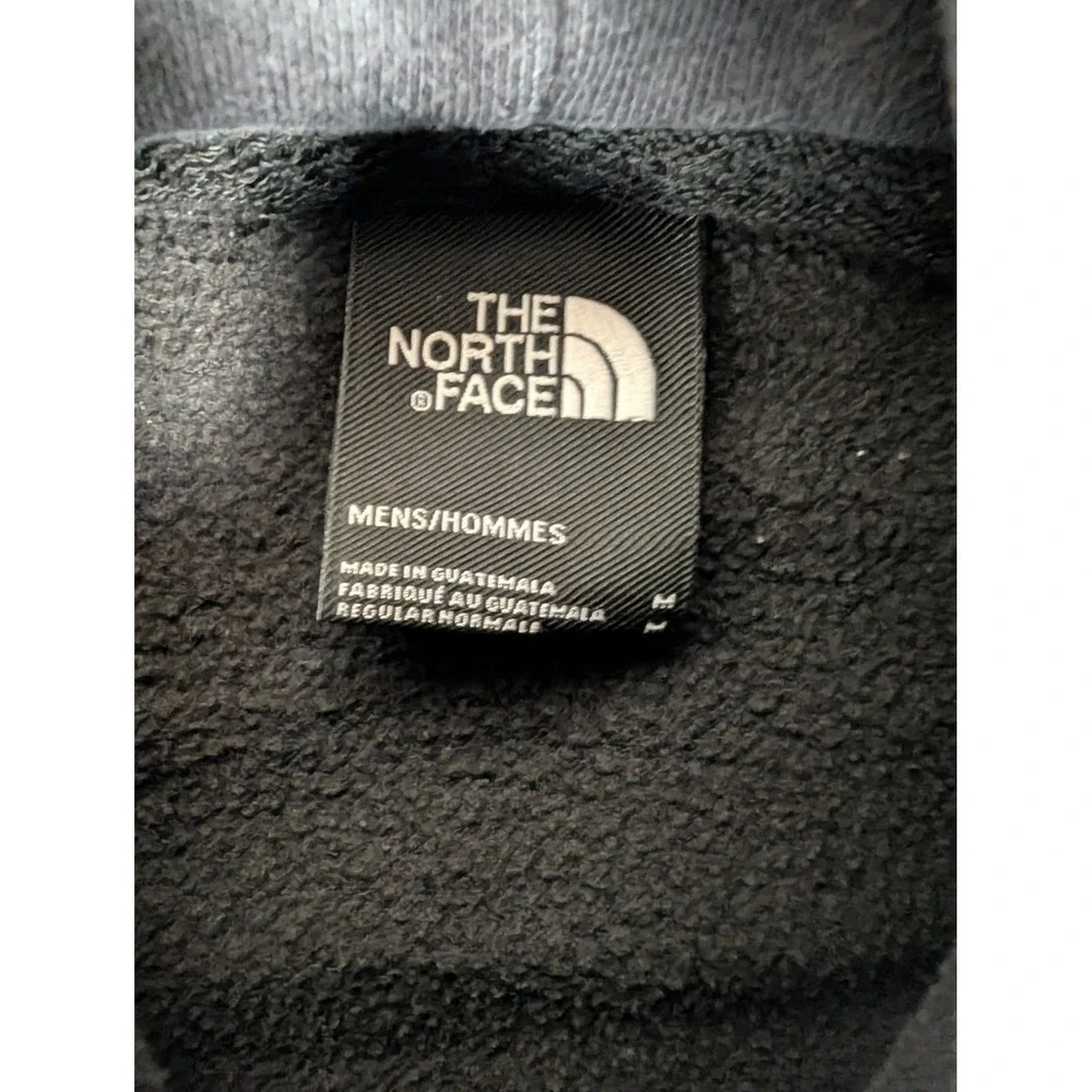 The North Face Mens Grand Teton Bison Hoodie Black Sleeve Logo Pullover NF0A4M4M